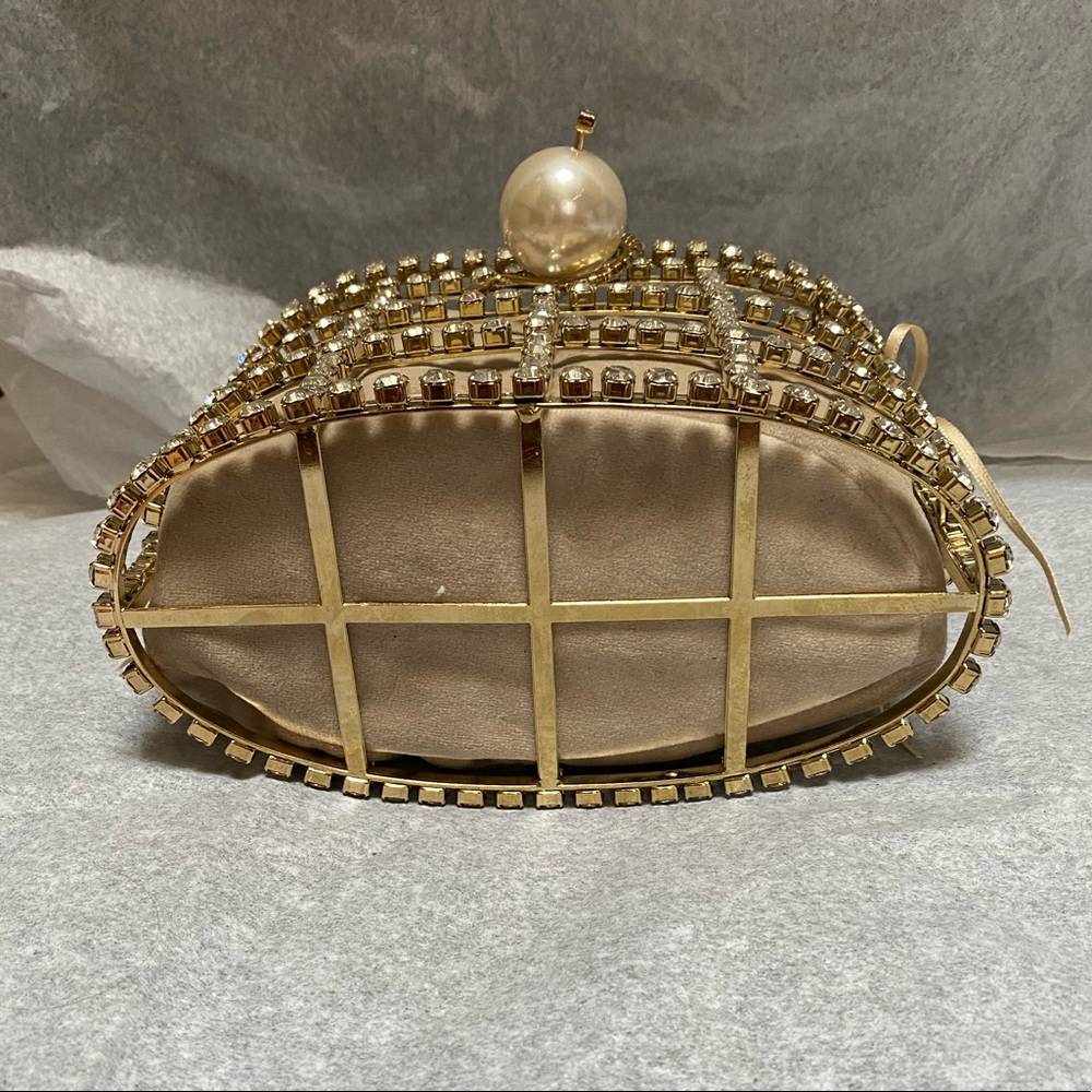 NWT ROSANTICA Crystal-Embellished bag - Picture 13 of 16